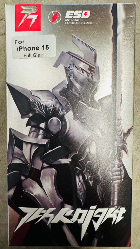 Premium 9D Tempered Glass For iPhone 15/16 (10 per pack)