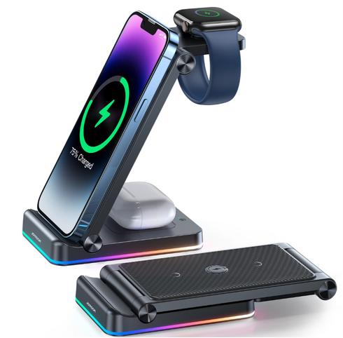Joyroom 3-in-1 Foldable Wireless Charging Station