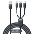 Joyroom 3.5A 3-in-1 Charging Cable - USB Port Supported