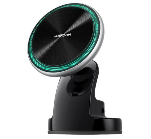 Joyroom 15W Magnetic Wireless Car Charger With LED Ring and MagSafe (JR-ZS290)