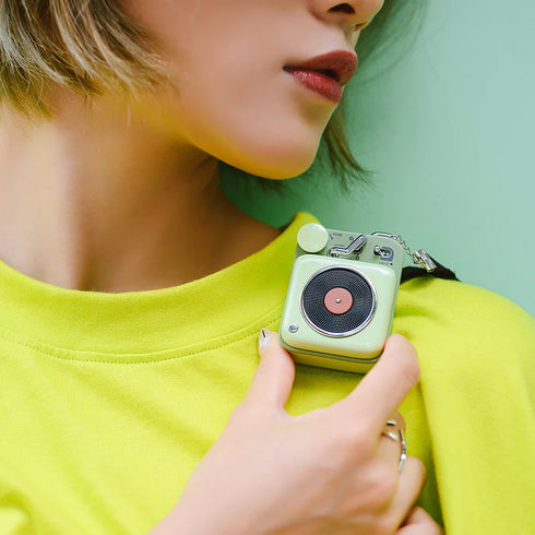 MUZEN Button Mini Portable Wireless Bluetooth Speaker-Green