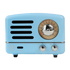 MUZEN OTR Metal Portable FM Radio Bluetooth Speaker-Blue