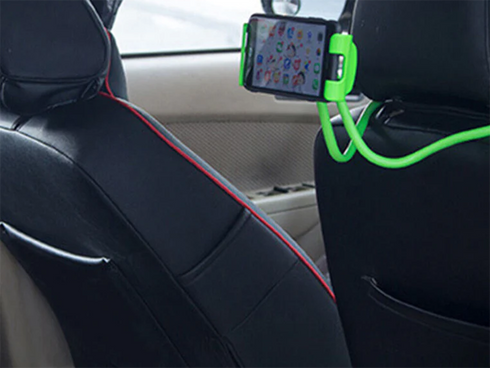 Universal Hands Free Neck Car Stand Mount Holder For Phone and Small-size Tablet