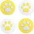 New Colour GeekShare 4PCS Silicone Cat Paw JoyCon Thumb Grip Set Joystick Caps Compatible with Switch / OLED / Switch Lite (Pink-Blue)