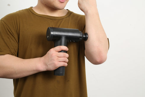 6 Speed Massage Gun 4 Heads Muscle Massage Chargeable Handheld Deep Tissue