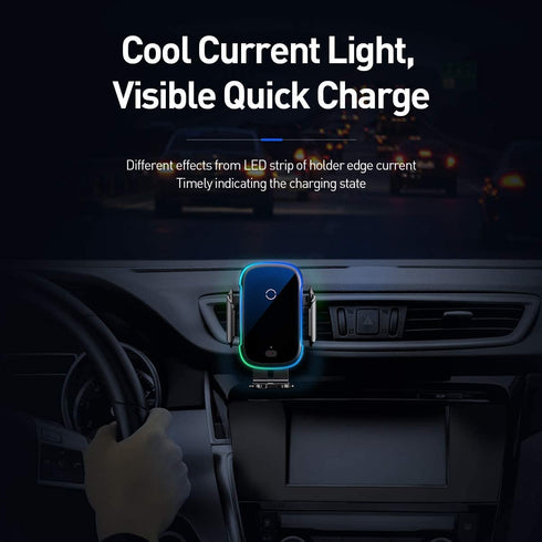 Baseus 15W QI Car Cradle Mount Charging