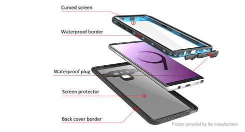 Redpepper Waterproof Case - Samsung Galaxy Note 9