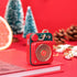 MUZEN Button Mini Portable Wireless Bluetooth Speaker-Scarlet Red