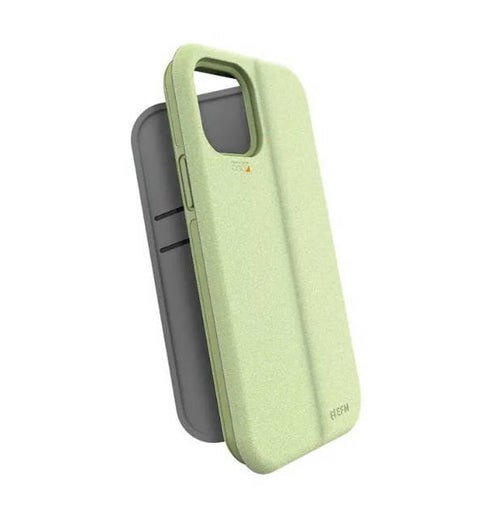 EFM Miami Wallet Case Armour with D3O iPhone 12 Pro Max 6.7" Pale Mint