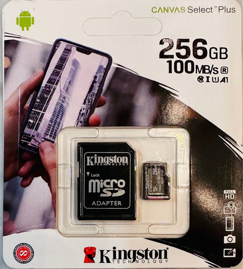 256GB Micro SD Card w/ SD Adaptor
