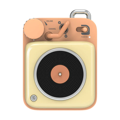 MUZEN Button Mini Portable Wireless Bluetooth Speaker-Cantaloupe Yellow