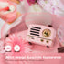 MUZEN OTR Metal Portable FM Radio Bluetooth Speaker-Pink