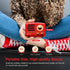 MUZEN OTR Metal Portable FM Radio Bluetooth Speaker-Red