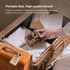 MUZEN OTR Portable Retro FM Radio Bluetooth Speaker-Walnutwood