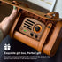 MUZEN OTR Portable Retro FM Radio Bluetooth Speaker-Walnutwood