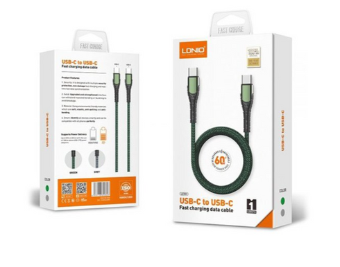 LDNIO 1 Meter Type-C to Type-C Cable